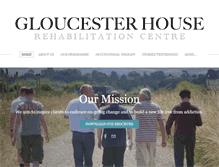 Tablet Screenshot of gloucesterhouse.org.uk